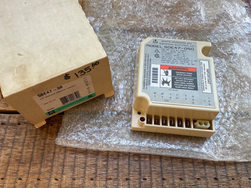 Hot Surface Ignition Control Module 50E47-050 50E47-50 White-Rodgers