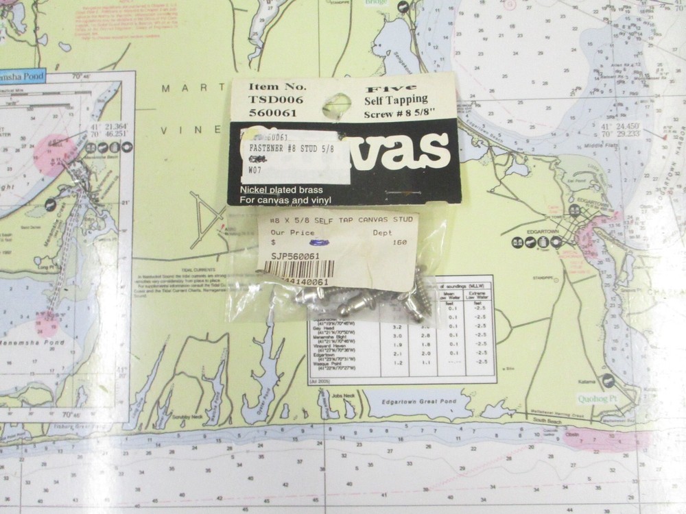 Canvas #560061 Self Tapping Fasteners - #8-5/8"