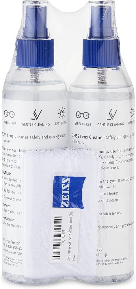 ZEISS Lens Cleaning Solution Kit (8 fl., oz. 2 pk.)