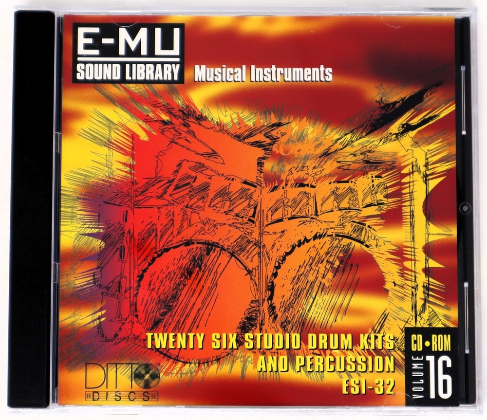 E-MU Systems Sound Library 16 26 Studio Kits Sample/Sound Library/Sampling CD