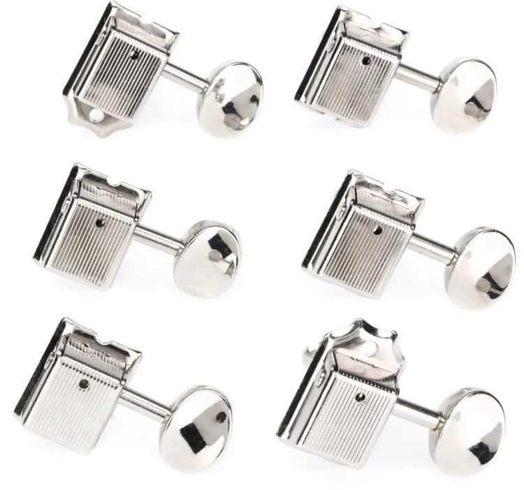 Fender Vintage-style Guitar Tuning Machine Set - Nickel