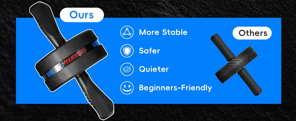 Ab Roller Wheel for Abs Workout - Abdominal Exercise Equient