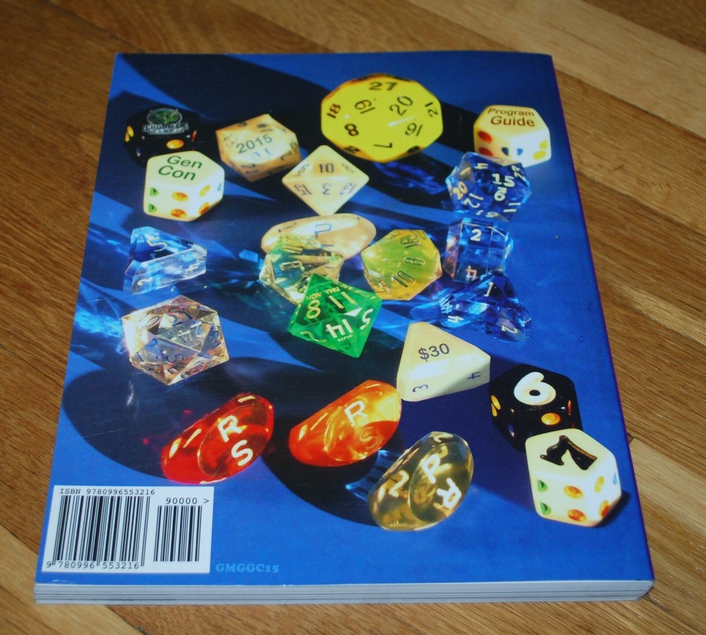 Goodman Games Gen Con 2015 Program Guide Dungeon Crawl Classics DCC OSR