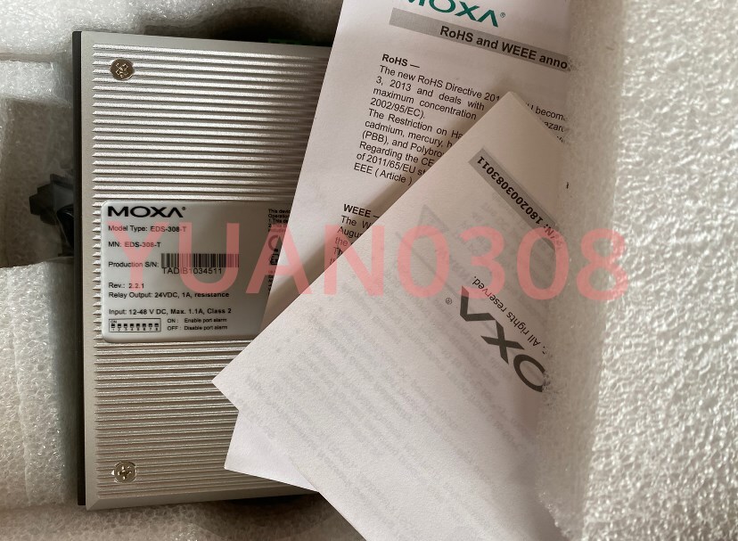 NEW MOXA EDS-308-T Ethernet switch #DW