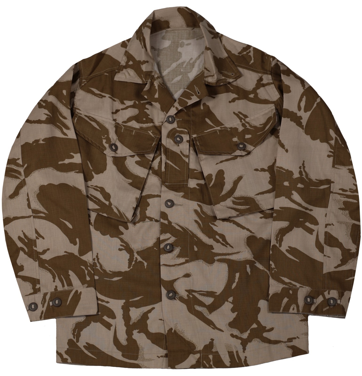 Large Reg (180/104) British Desert DPM Jacket Tropical Gulf War Uniform Shirt