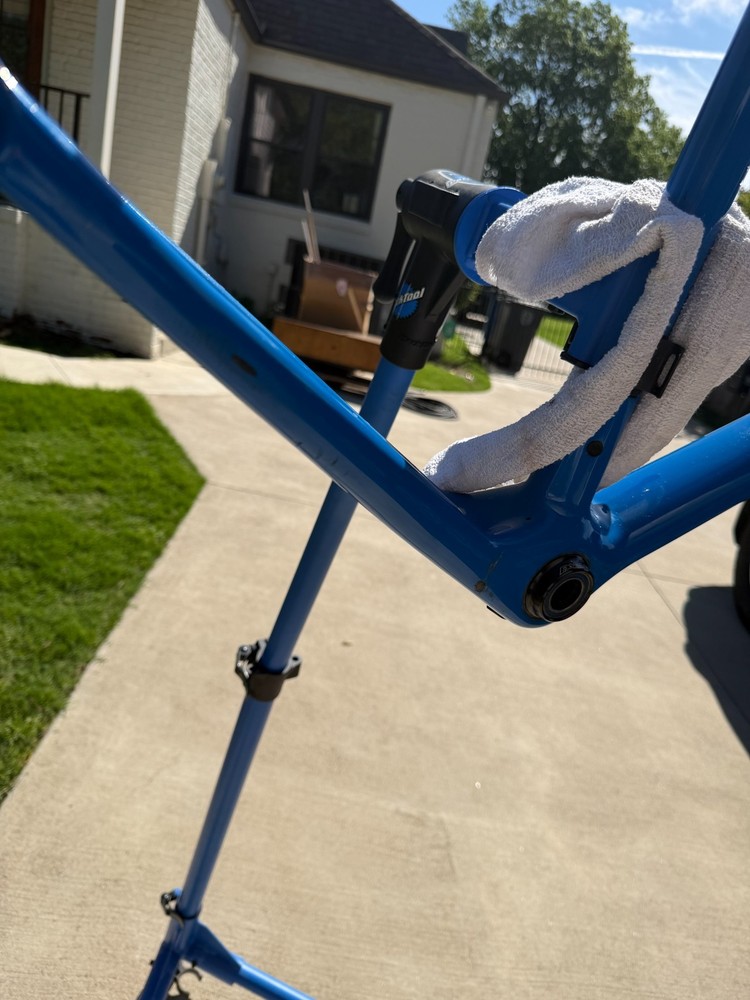 Parlee Altum Disc Frameset Carbon L Blue