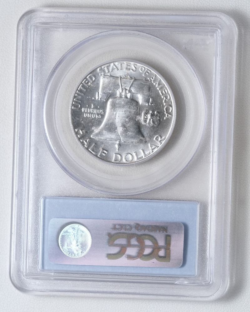 1958-D Franklin Half Dollar PCGS MS64FBL "416"