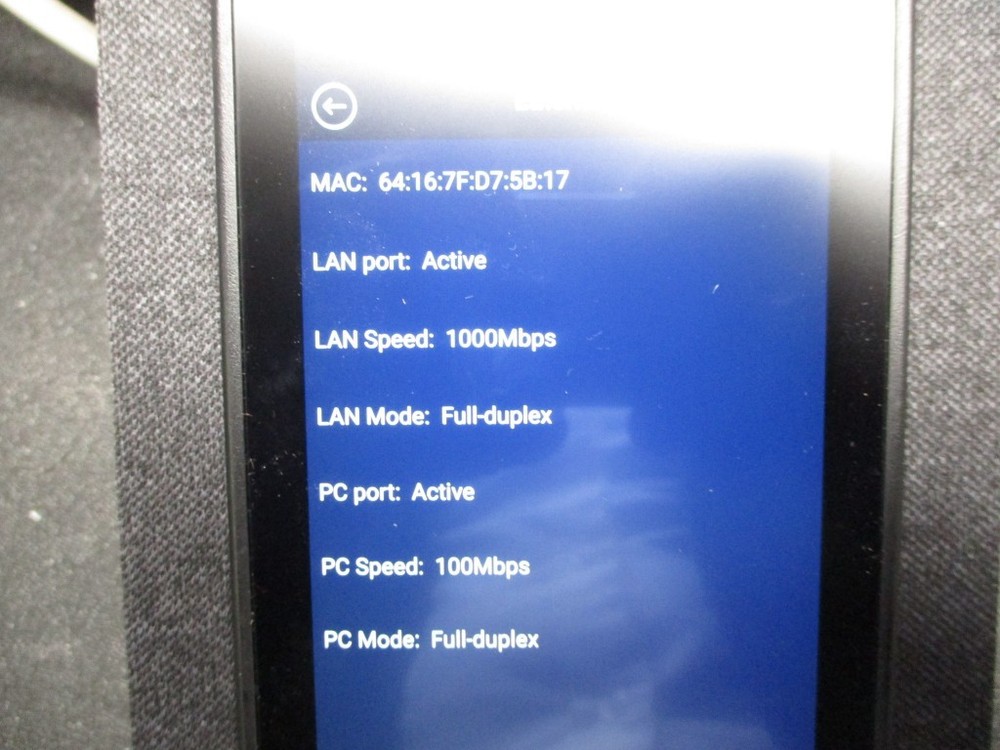 Polycom Trio C60 IP Bluetooth Conference Phone Touch Display