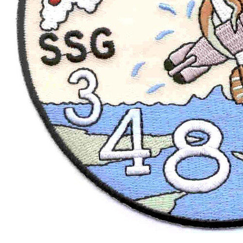 SSG-348 USS CUSK Diesel Submarine Patch