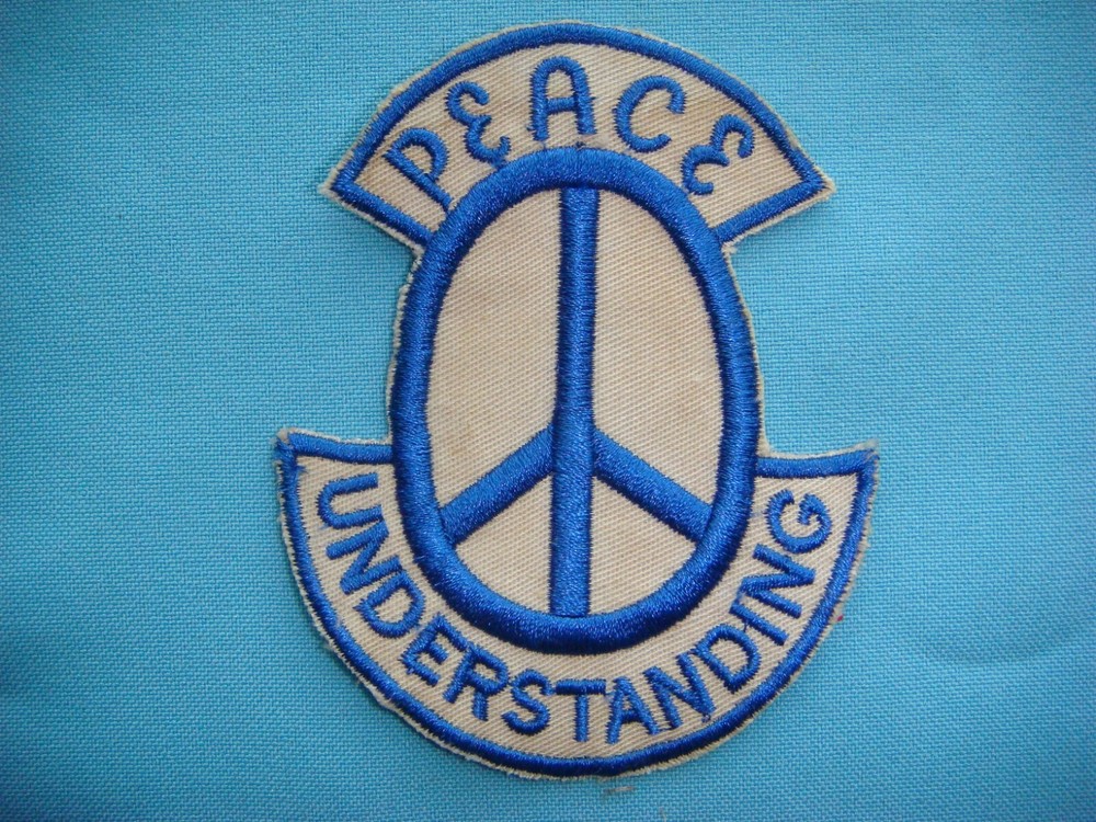 PATCH US AIR FORCE " PEACE UNDERSTANDING "