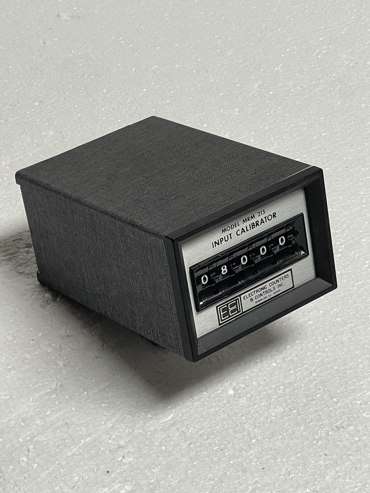 ELECTRONIC COUNTERS & CONTROLS - INPUT CALIBRATOR MRM 215