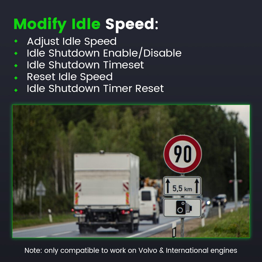 Diesel HOBD Scanner Heavy Duty Truck Code Reader Remove Speed Limit Diagnostic