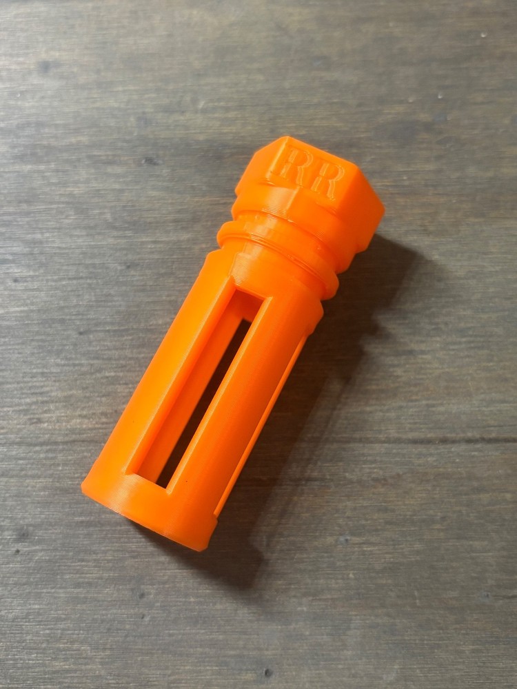 Airsoft muzzle flashhider 14mm CCW (2 pack)