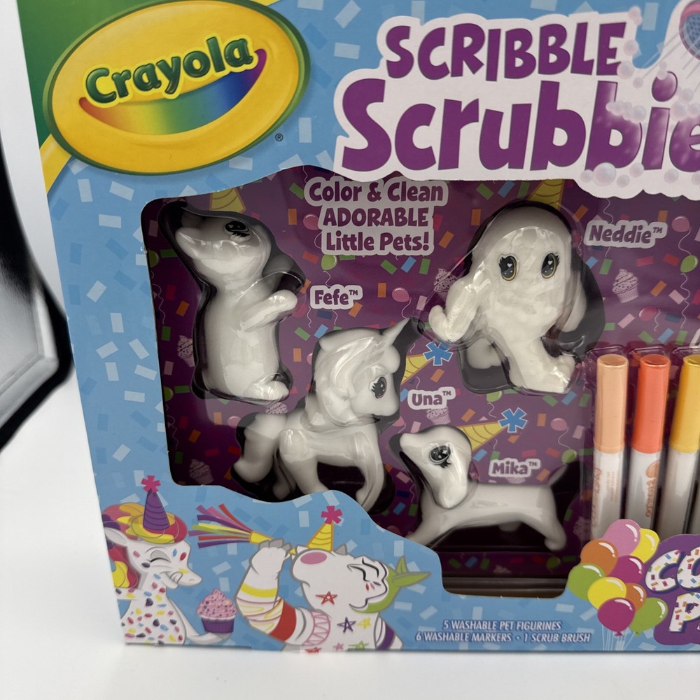 Crayola Scribble Scrubbie, Confetti Party Pack