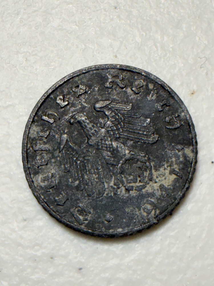 1941 Germany 5 Pfennig Coin