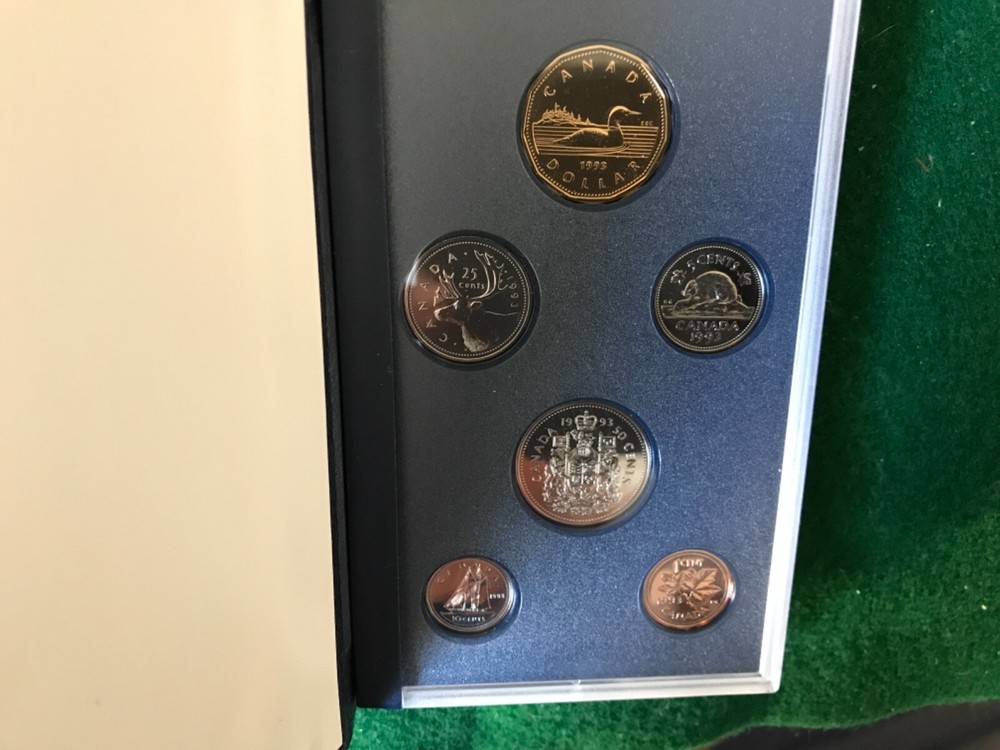 1993 Canadian Specimen Set -T25