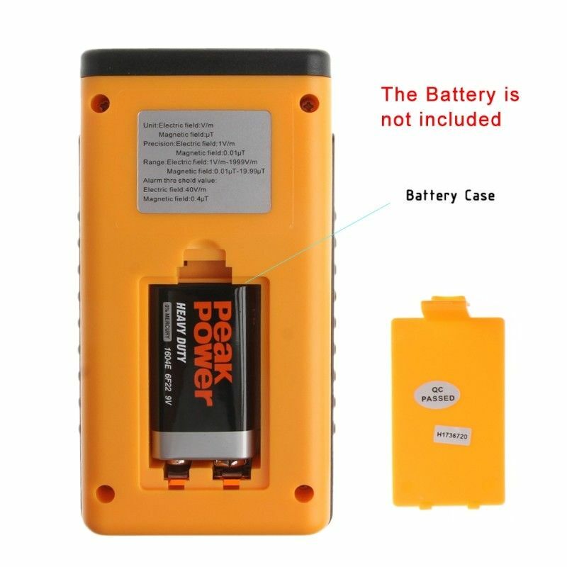 Digital LCD Electromagnetic Radiation Meter Dosimeter Tester Magnetic Field Test