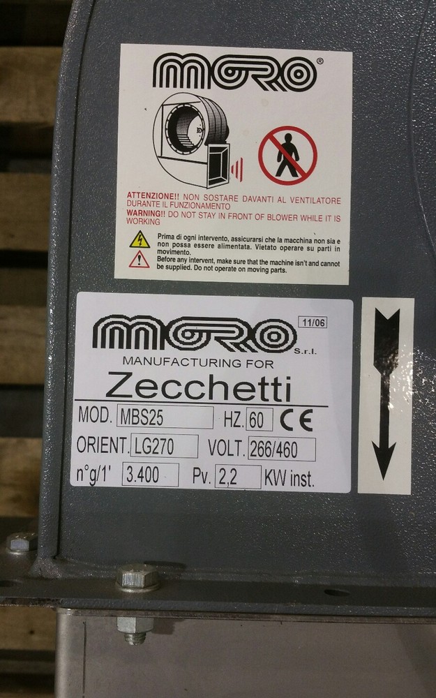 Zecchetti MBS25 Blower #2157SR