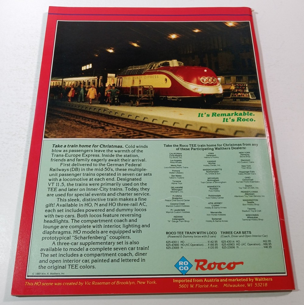 Model Railroader Magazine (January, 1986)