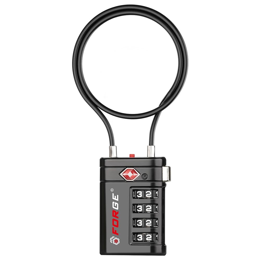 TSA Approved Luggage Locks 4 Digit Combination TSA Travel Locks with TSA008, ...