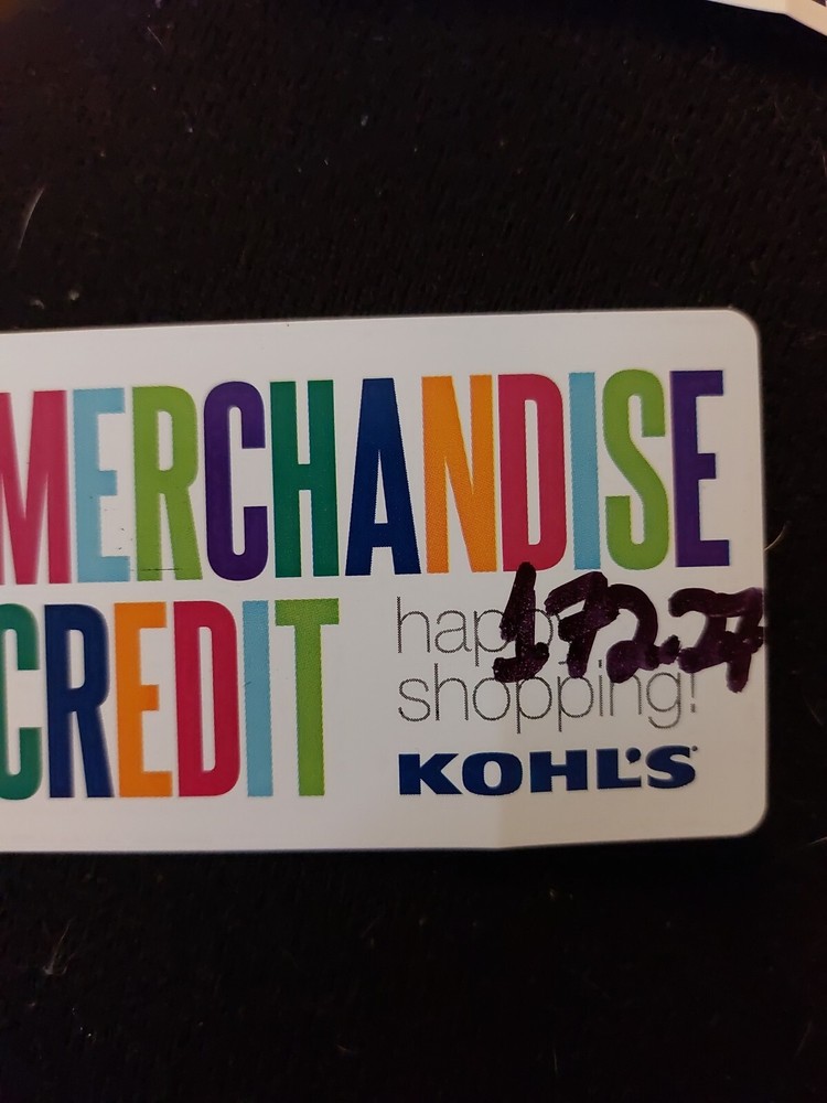 Kohls Merch Card