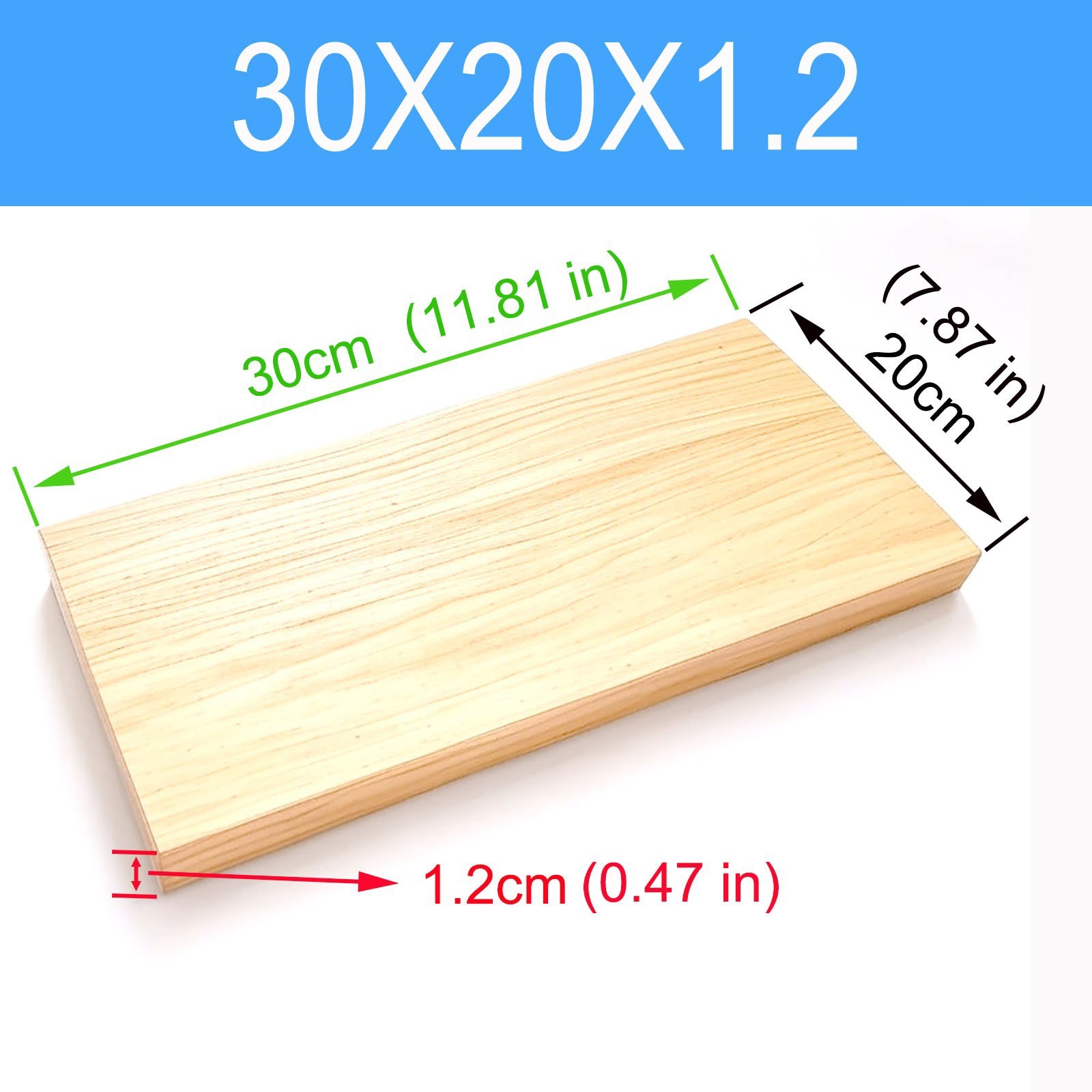 wooden board DIY Paulownia Wood Board Planed Solid BOARDS Thickness 15mm~20mm