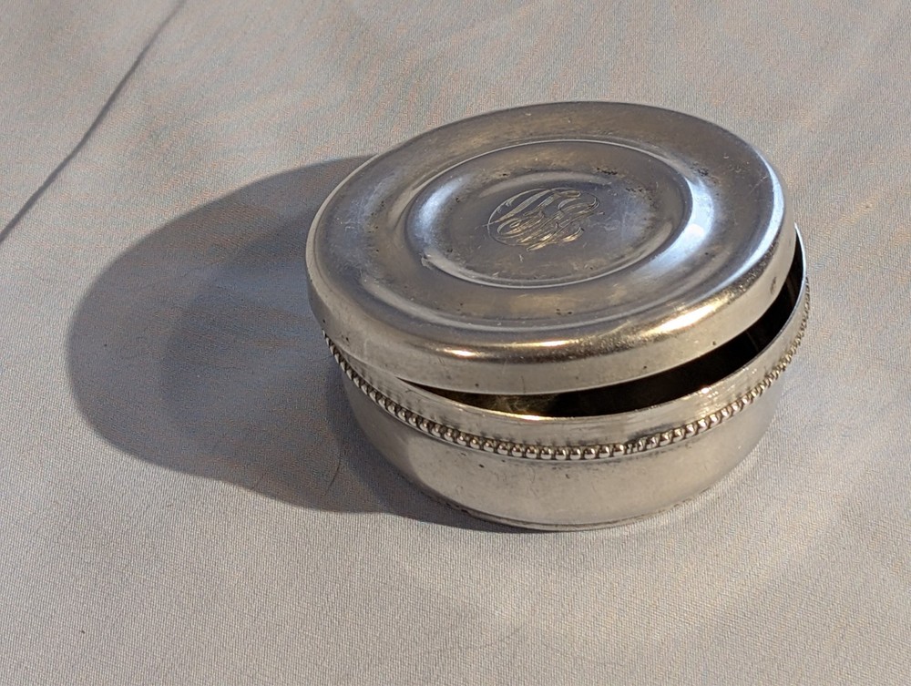 Gorham Sterling Silver box, monogrammed