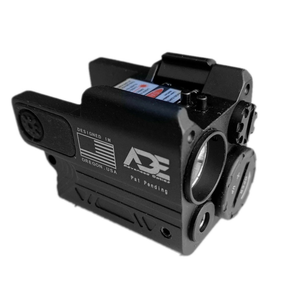 ADE Green Pistol Laser+Flashlight Sight for Springfield HELLCAT COMPACT Pistol