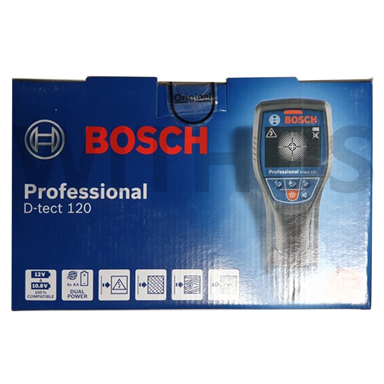 Bosch D-TECT 120 Professional Universal Detector of all Materials Wall Scanner