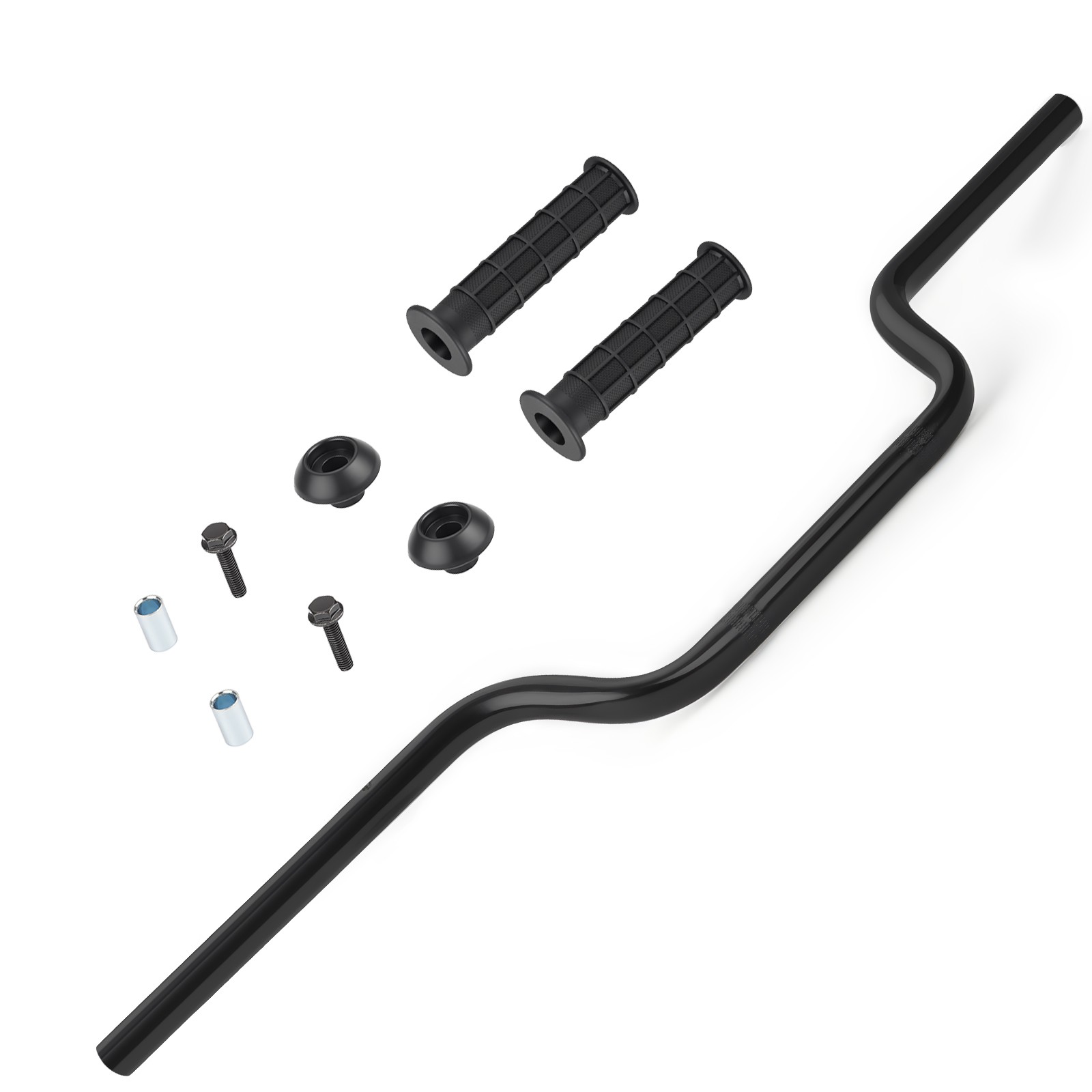 Heavy Duty Handlebar w/ Grips For Honda ATC200X ATC 250R 350X 200X 53100-HA2-770