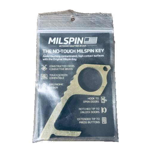 MILSPIN - The Original No Touch Key - Veteran Crafted In USA (X)