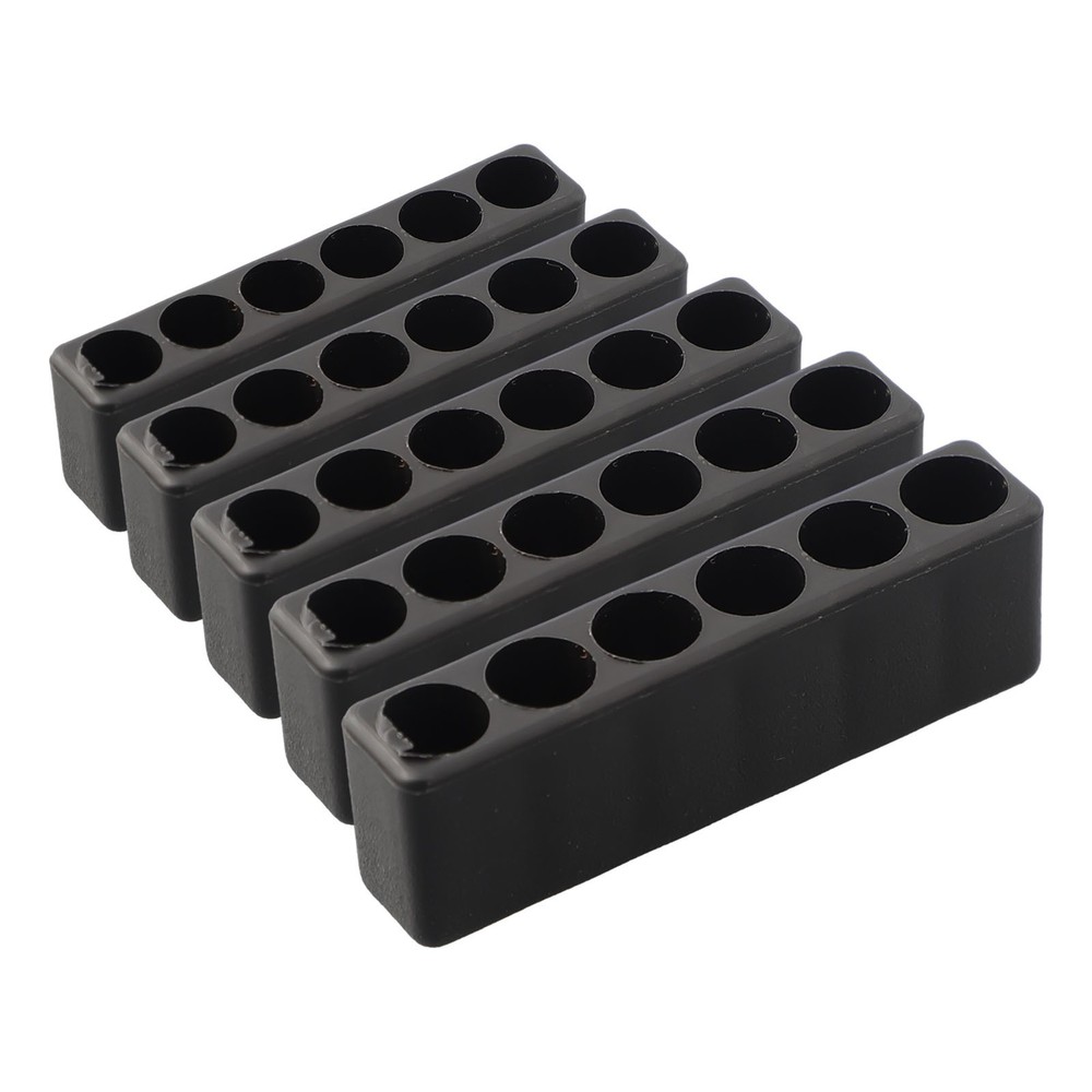 Versatile Screwdriver Bit Organizer with 6 Holes Suitable for 5 Hex Shank Bits