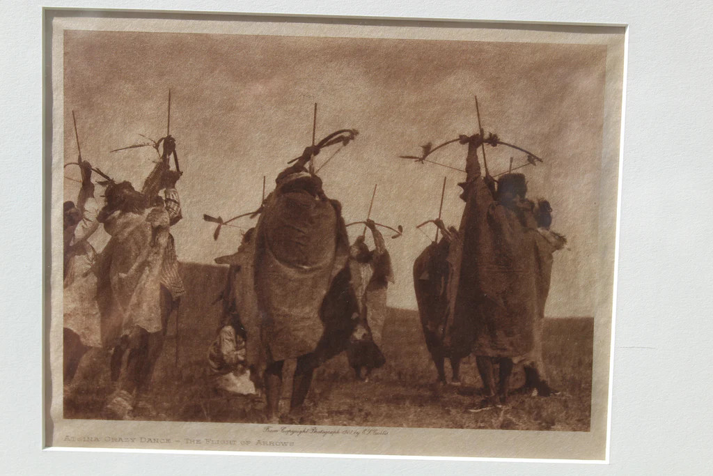 ATSINA CRAZY DANCE - THE FLIGHT OF ARROWS - By Curtis, Edward S Print - SALE