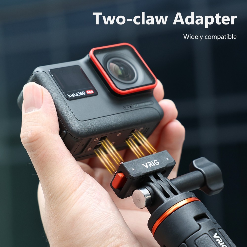 Lightweight Quick Release Mount VRIG Magnetic Camera 2-Prong Camera Mount Base