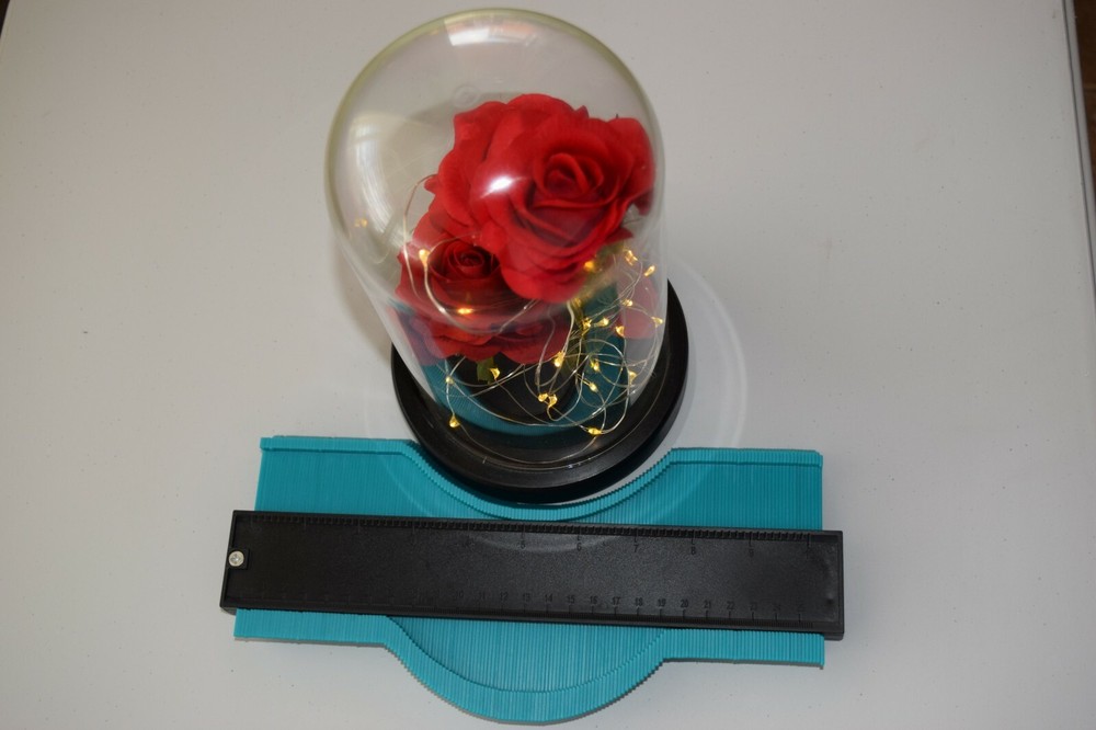 3 Pieces Contour Gauge, Plastic Outline Profile Shape Set.