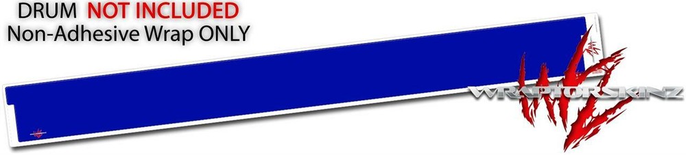Wrap for Roland vDrum Shell PD140 Solids Collection Royal Blue