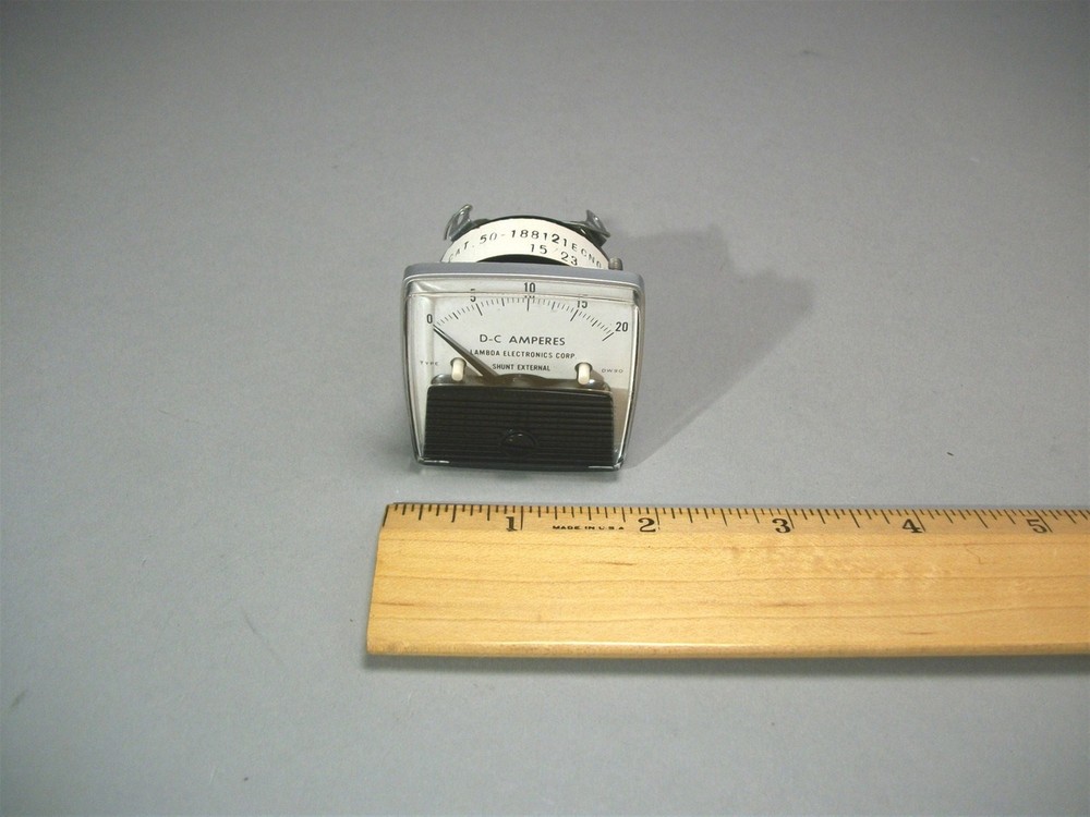 Lambda DC-Amperes Meter 0 To 20