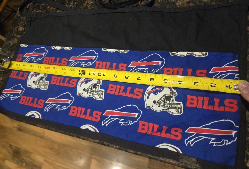Buffalo Bills Adjustable Server Apron with 3 Pockets #gobills