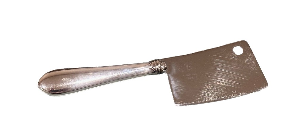 Vintage Gorham EPNS Electro Plated Silver Stainless Steel Blade Desk Hatchet