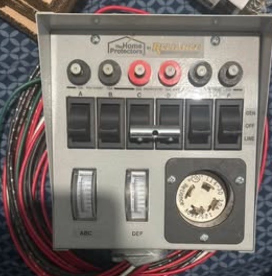 Reliance 31406CRK 6-Circuit 30 AMP Transfer Switch