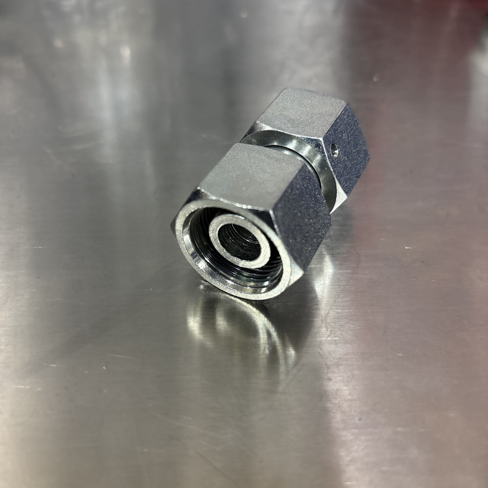 Mini Excavator M26 X 1.5 Hydraulic Filter Adapter