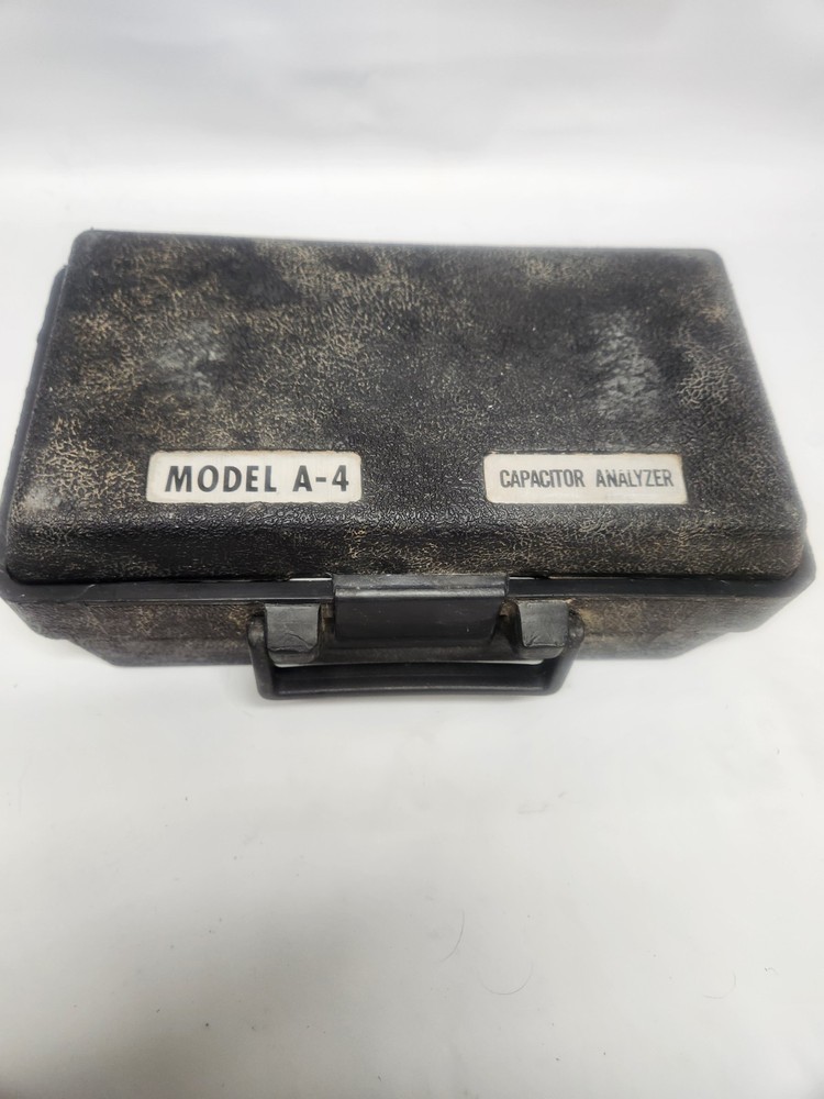 Annie A-4Hermetic Unit Capacitor Analyzer Imperial with Case