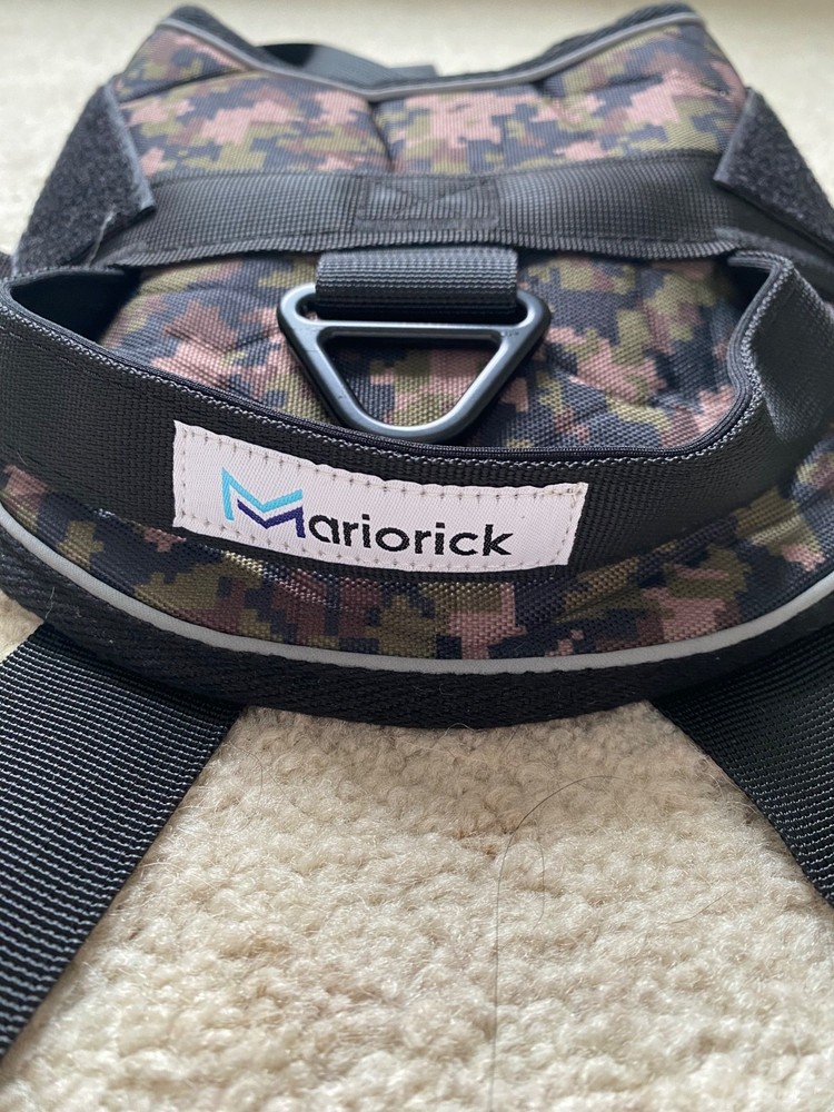 Mariorick dog harness no pull (green camo) Large