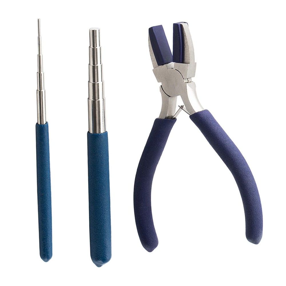 Jewelry Making Kit Create Uniform Loops Non Slip Grip Multipurpose Wire Rolling