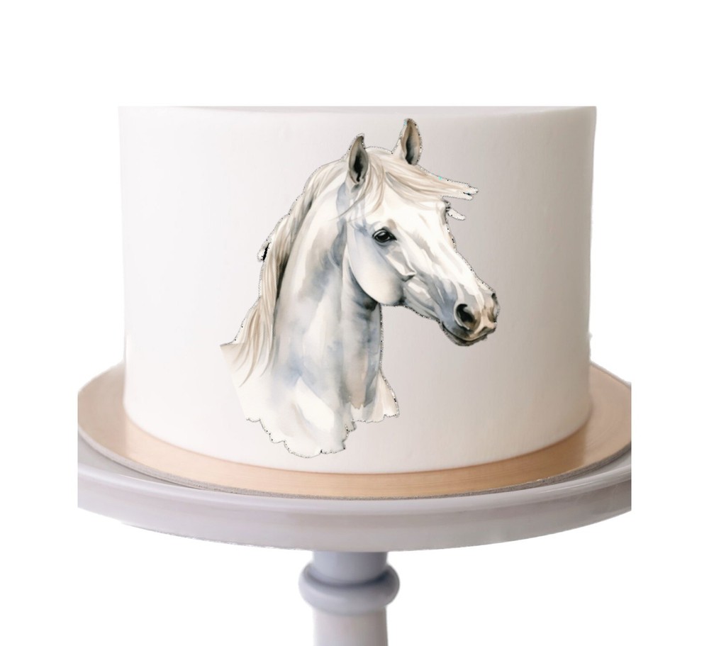 Horse Edible Cake Topper, Icing Paper