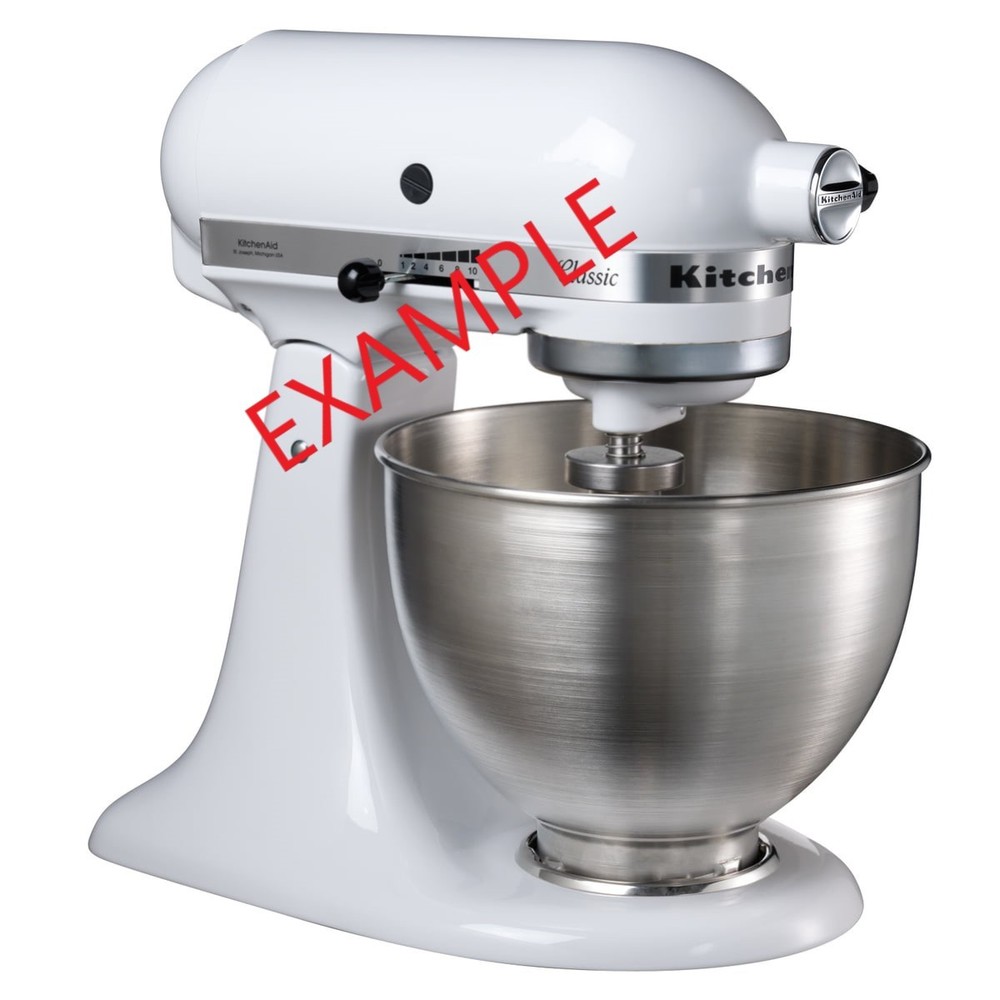 white replacement Lock Knobs for KitchenAid Stand Mixer