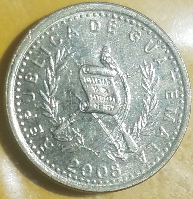 Guatemala 5 Centavos 2008 UNC