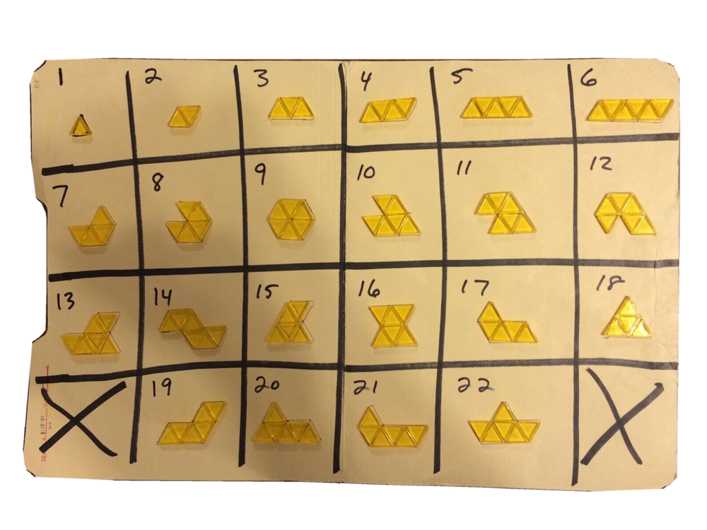 SINGLE REPLACEMENT BLOKUS TRIGON game piece #1 - See picture