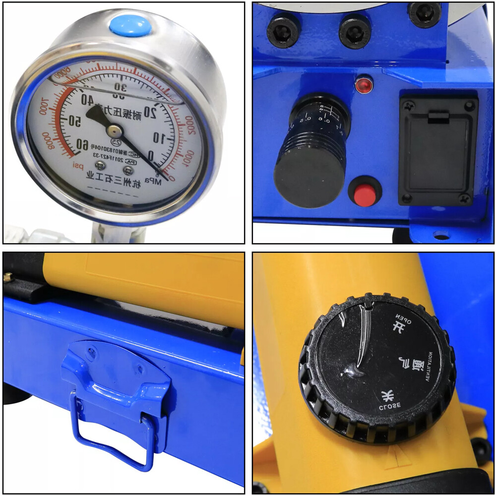 5600KN Hydraulic Hose Crimper Pipe Clamping Machine With 8 Sets Dies 10mm-30mm