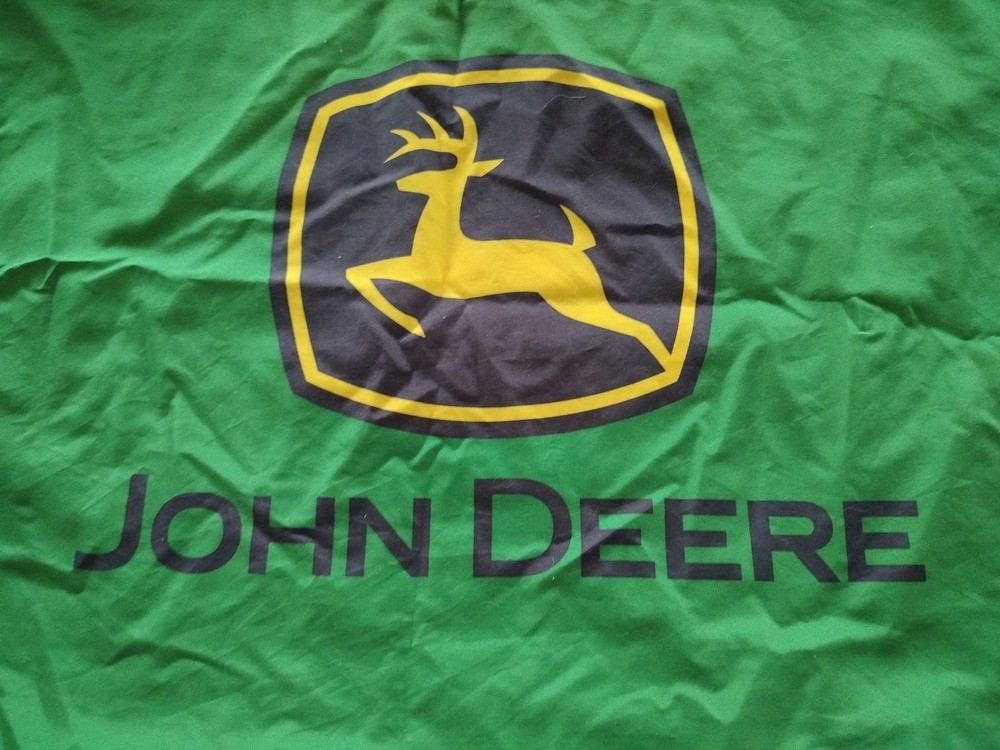 Licensed JOHN DEERE PiLLOWCASE And Flat Sheet 100%Polyester